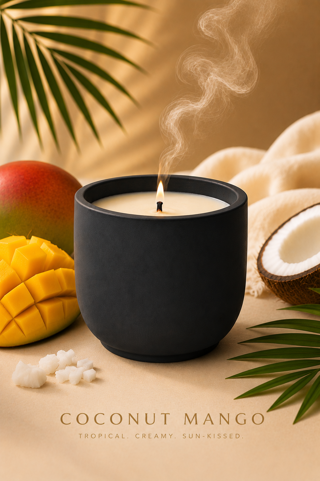 Preorder-Best Seller Mango Coconut Milk Candle