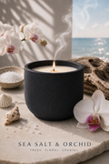 Preorder-Sea Salt and Orchid Candle